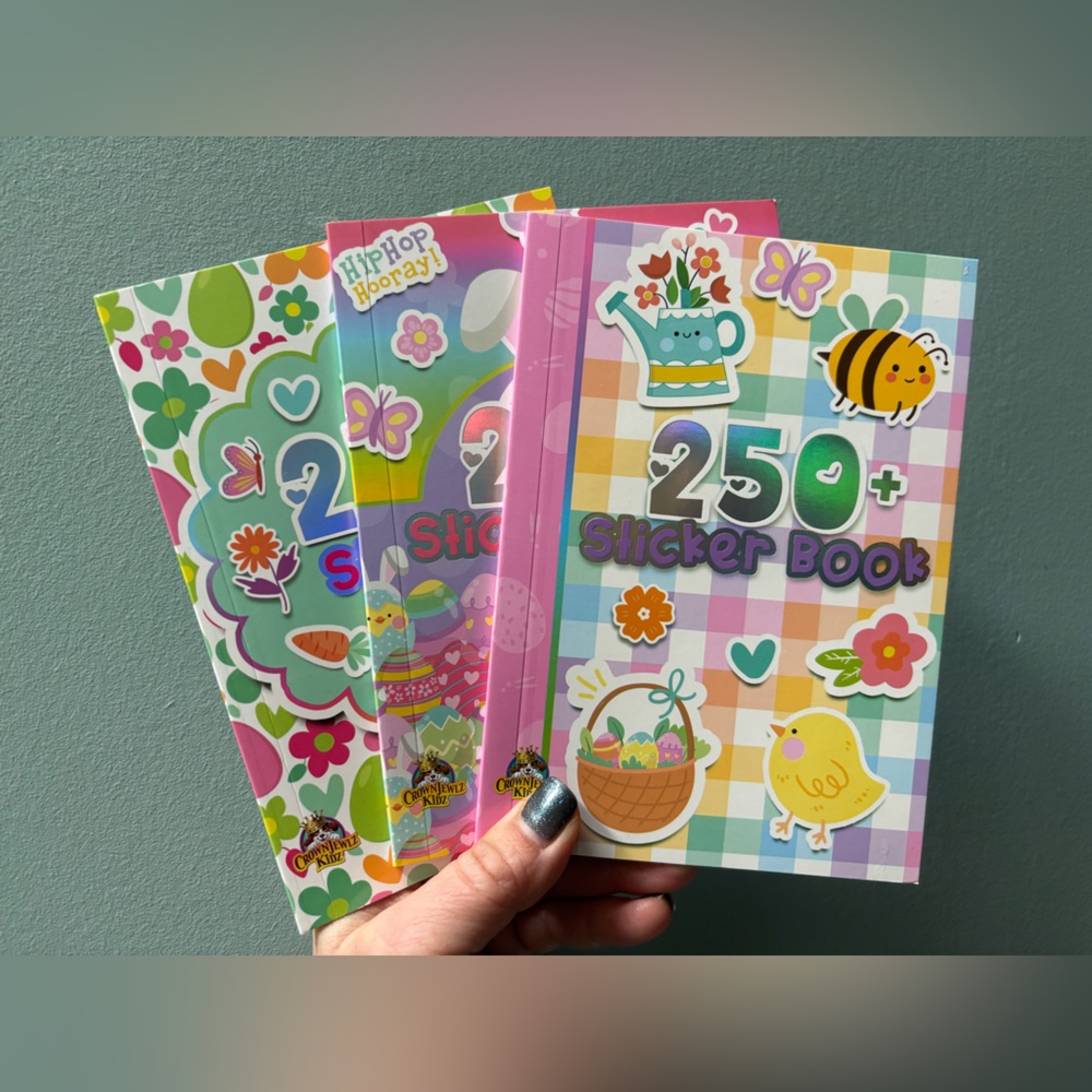 Kids 250+ Sticker Book - ALL THREE BOOKS